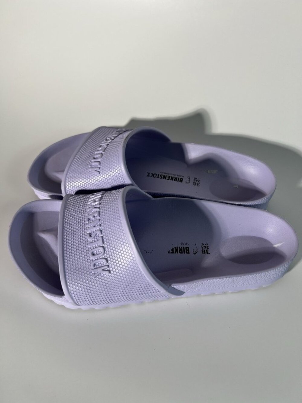 Birkenstock Barbados Purple Fog EVA Size 38 / Sz7 - Picture 7 of 14